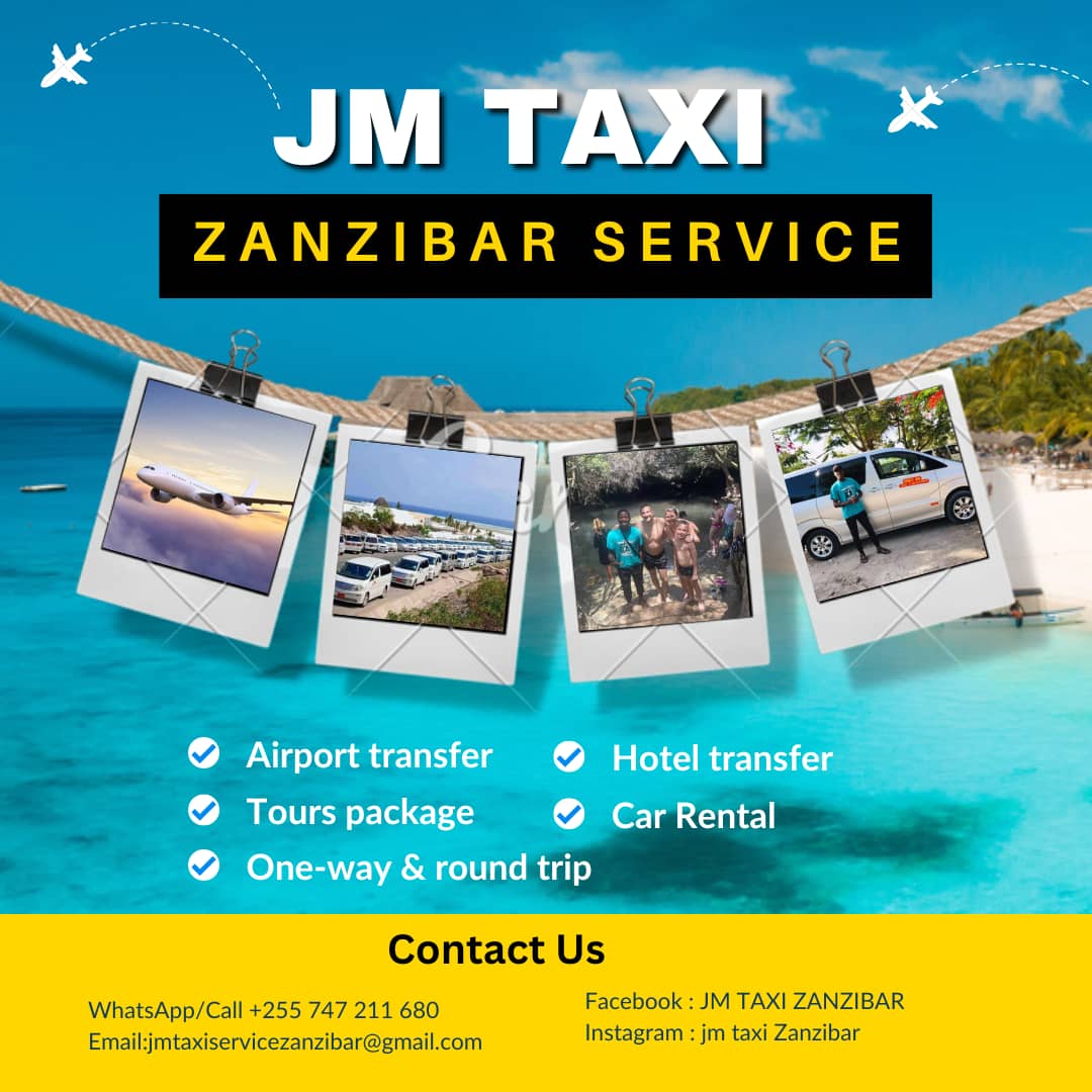 Affordable taxi service and tours Zanzibar JM TAXIS SERVICES ZANZIBAR